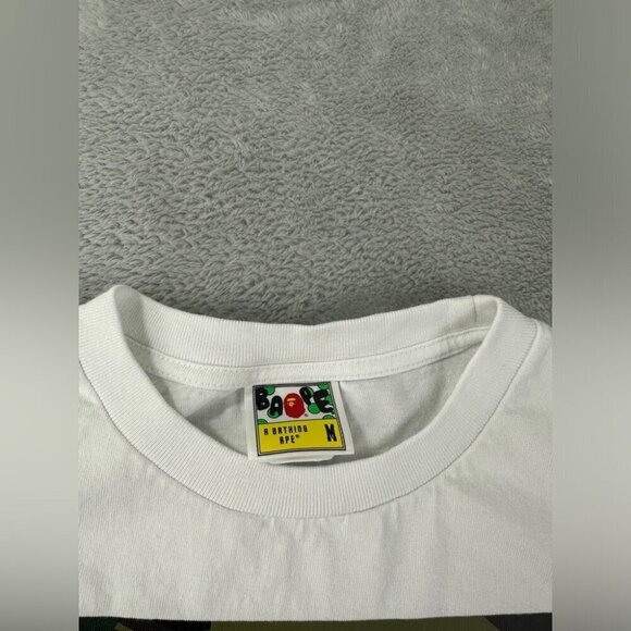 Bape A Bathing Ape 1st Camo Box Ape Head Tee Shirt Women's Size Medium Japan - Picture 10 of 14
